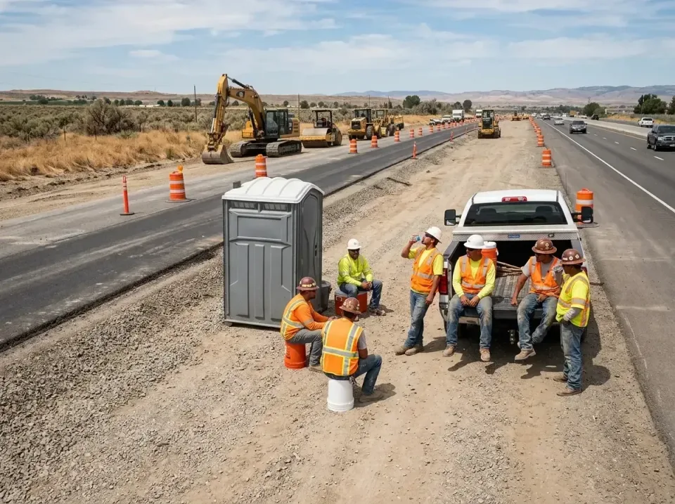highway-road-construction-crew-007 — frequently asked questions, Porta Potty and Restroom Rentals in Tempe, AZ